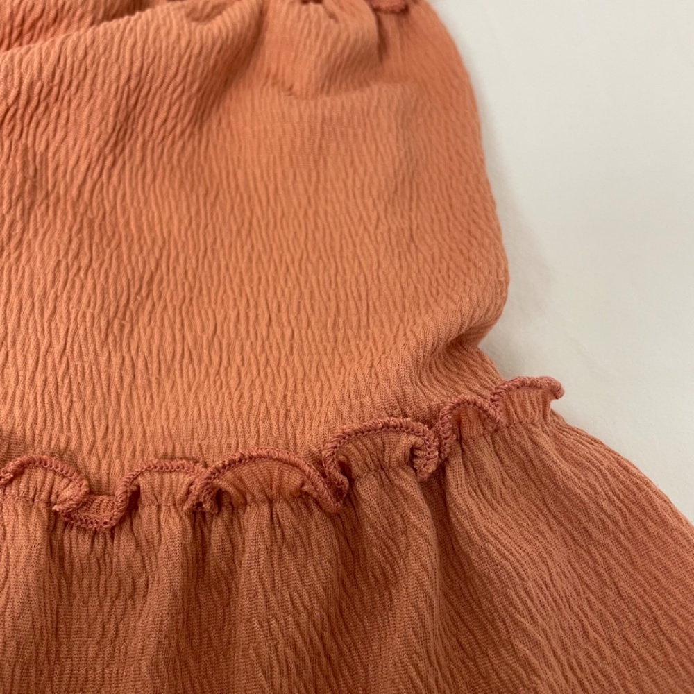 Mid-Length Dress Peach Orange RD Style Women’s Size Medium NEW - Picture 14 of 14